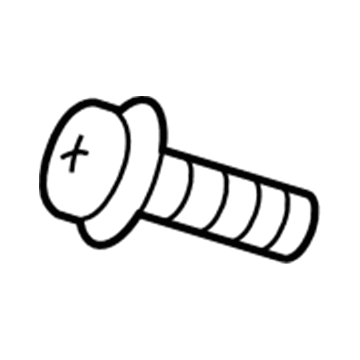 Honda 93893-05014-08 Screw-Washer (5X14)