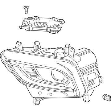 GM 84848267 Headlamp Assembly