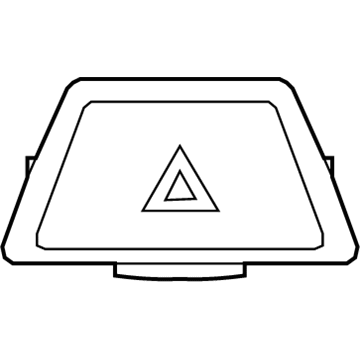 BMW 61-31-6-993-047 Switch, Hazard Warning System