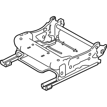 Nissan 87301-6CA0A Frame Assy-Cushion, Front Seat RH