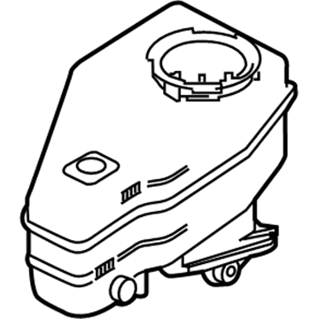 Infiniti 46091-4GK5A Tank Assy-Brake Oil Reservoir