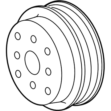 Lexus 16173-31041 PULLEY, Water Pump