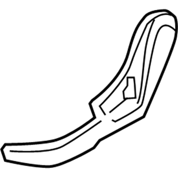 Hyundai 89050-3J000-6T Cover-2ND Cushion Outer Outside, LH