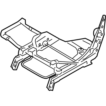 Hyundai 89500-3J050 Mechanism & RECLINER Assembly, LH