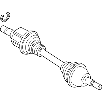 Ford F2GZ-3B437-N Axle Assembly