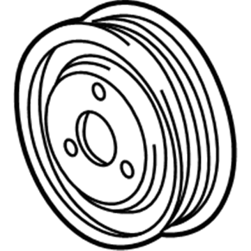 BMW 32-42-7-830-838 Pulley