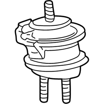 Honda 50810-S2A-003 Rubber Assy., FR. Engine Mounting