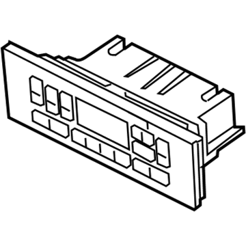 Ford AL7Z-19980-D Dash Control Unit