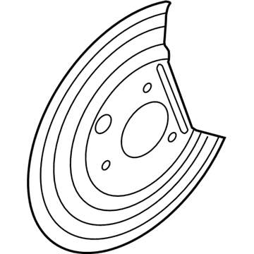 Mopar 68232019AA Shield-Splash