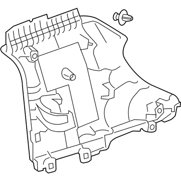 Toyota 62411-74010-B0 Quarter Trim Panel