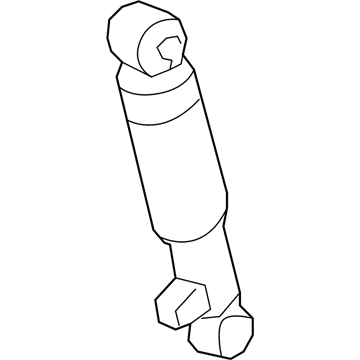 Hyundai 55310-0W550 Rear Shock Absorber Assembly
