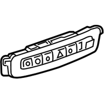 Infiniti 25290-5DA0A Switch Assy-Hazard