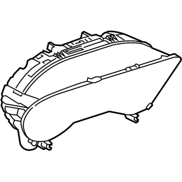 Infiniti 24810-HG00B Instrument Comb