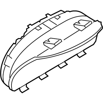 BMW 62-10-8-795-222 Instrument Cluster
