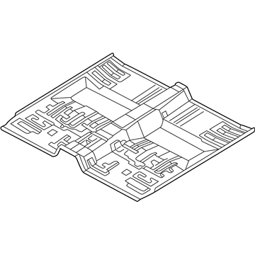 Hyundai 65111-38100 Panel-Front Floor