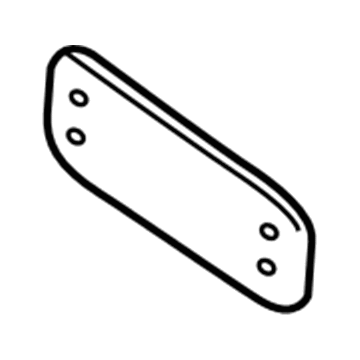 Kia 86518A8100 MOULDING-Front Bumper Licence