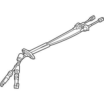 Kia 437943X200 Manual Transmission Shift Control Cable