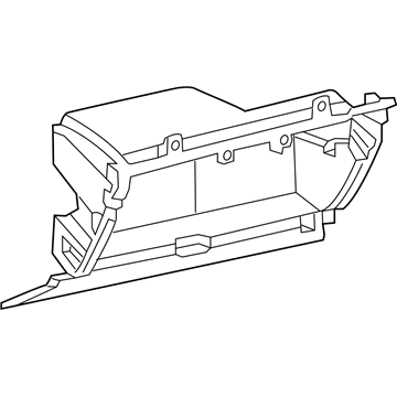 Mopar 6PM28TX7AH Glove Box-Instrument Panel