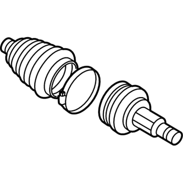 GM 19150652 Joint Asm, Front Wheel Drive Shaft Cv Outer