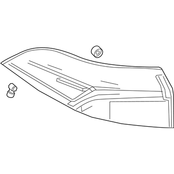 Toyota 81551-12D10 Combo Lamp