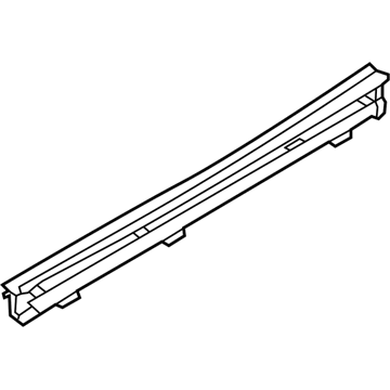 Hyundai 83352-3V000-HZ Curtain-Rear Door, LH