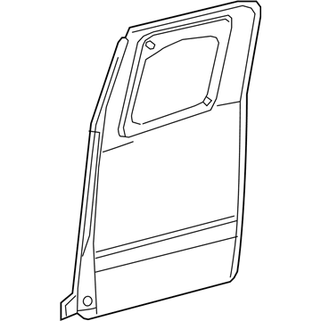 Toyota 67114-04031 Outer Panel