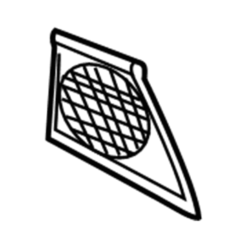 BMW 51-41-7-079-369 Cover For Left Loudspeaker