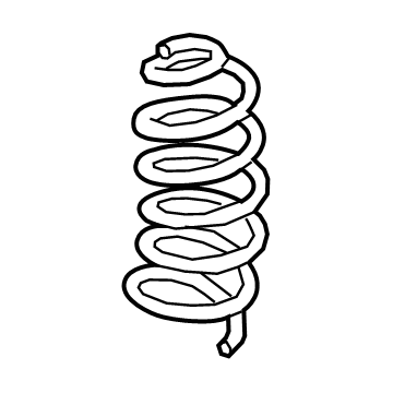 Nissan 55019-6AM0A Spring - Rear Suspension