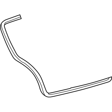 Lexus 67881-53011 Weatherstrip, Back Door