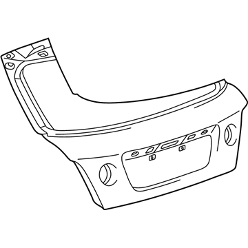 Lexus 67005-53040 Panel Sub-Assy, Back Door