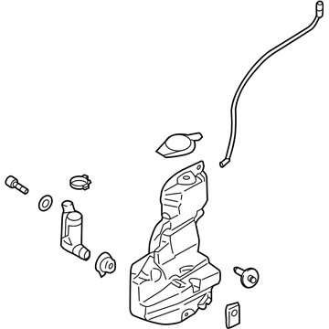 Ford JL3Z-17618-A Reservoir - Windshield Washer