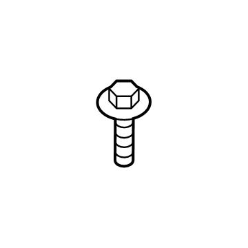 BMW 26-12-7-521-853 Hex Bolt With Washer