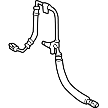 Lexus 44411-06040 Power Steering Pressure Feed Hose