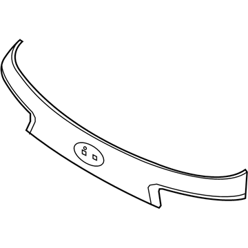 Kia 87371C6000 GARNISH-Tail Gate, Up