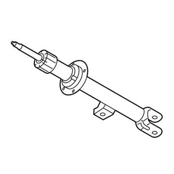 Hyundai 54605-B1000 Front Left-Hand Shock Absorber Assembly