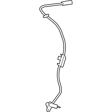 Kia 956802E500 Sensor Assembly-Abs Rear Wheel