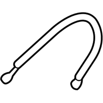 Kia 587372E360 Tube-Hose To Rr BRAK