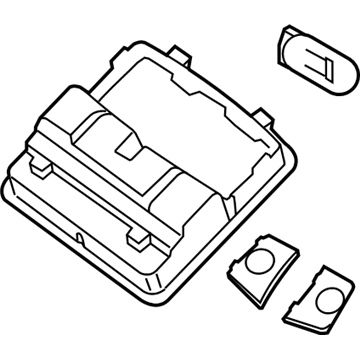 Nissan 26430-JB01A Lamp Assembly-Map