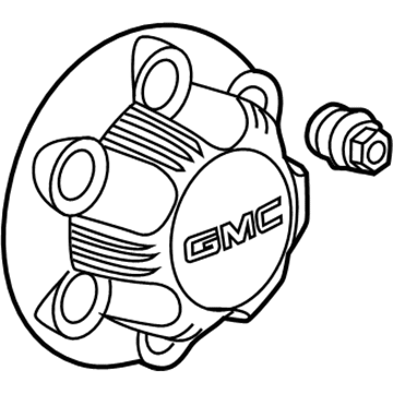 GM 20941992 Hub Cap