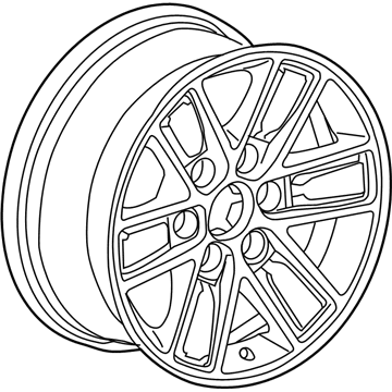 GM 20937773 Wheel, Alloy