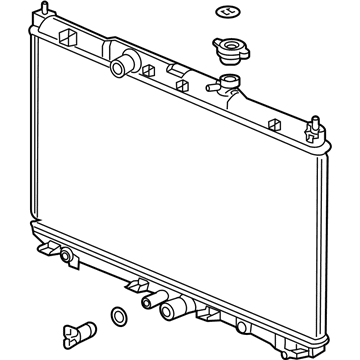 Honda 19010-5WJ-A01 Radiator Complete