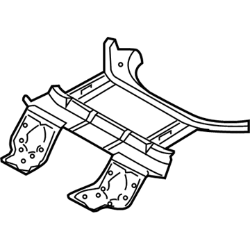 Hyundai 65630-C2000 Member Assembly-Rear Floor, Center