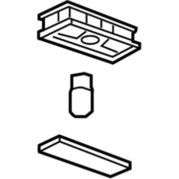 GM 92280240 Dome Lamp Assembly