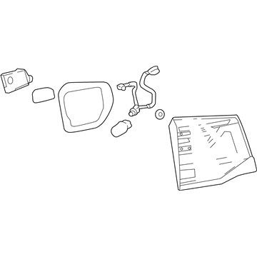 Toyota 81581-60391 Back Up Lamp Assembly