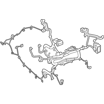 Mopar 68430570AD Wiring-Battery, Alternator, And St