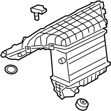 BMW 17-51-8-053-321 CHARGE-AIR COOLER