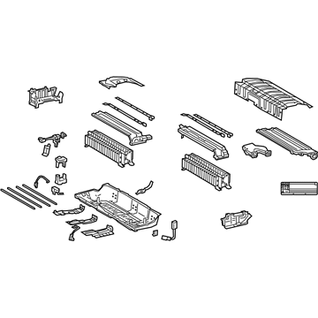 Toyota G9510-33100 Battery Assembly, Hv Sup