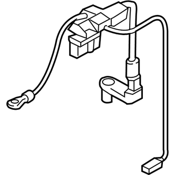 BMW 61-12-7-841-239 Plus Pole Battery Cable