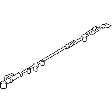 BMW 61-12-7-841-175 Plus Pole Battery Cable