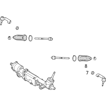 Ford ML3Z-3504-F GEAR - RACK AND PINION STEERIN